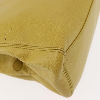 Chanel Vintage Logo Chain Tote Caviar