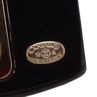 Chanel CC Logo Sweater Clothes Motif Pin Brooch Plastic