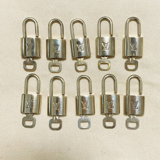 Louis Vuitton Cadenas Bag Charm Gold-plated