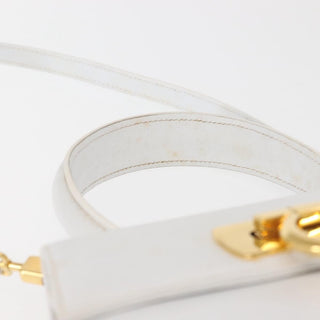 Salvatore Ferragamo Gancini Convertible Top Handle Bag Leather