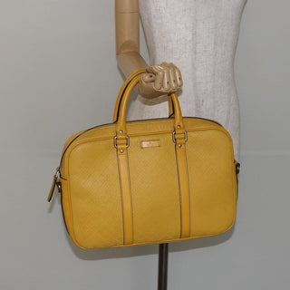 Gucci Diamante bright briefcase Leather
