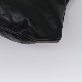 Chanel Kisslock Chain Frame Shoulder Bag Glazed Calfskin