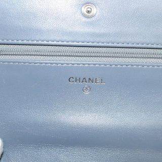 Chanel Wallet on Chain Camellia Patent