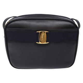 Salvatore Ferragamo Vala Shoulder Bag Leather