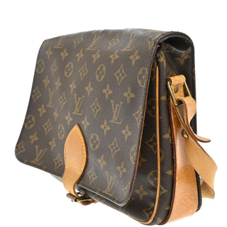 Louis Vuitton Cartouchiere Handbag Monogram Canvas