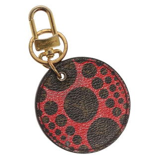 Louis Vuitton Pumpkin Bag Charm and Key Holder Yayoi Kusama Pumpkins Leather