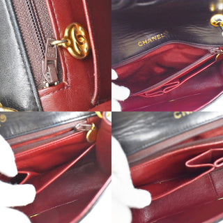 Chanel Vintage Full Flap Bag Quilted Lambskin