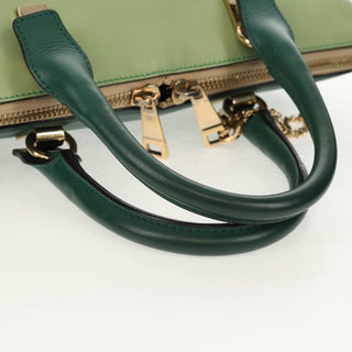 Chloe Bicolor Baylee Satchel Leather
