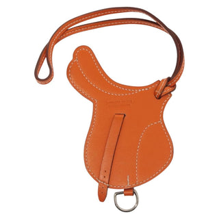 Hermes Paddock Selle Bag Charm Leather