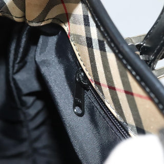 Burberry Nova Check Tote canvas check pattern