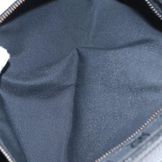 Gucci Vintage Double Belt Bag GG Canvas with Leather