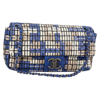 Chanel Mosaic Flap Bag Embellished Lambskin