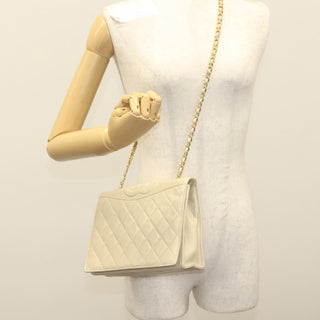 Chanel Vintage CC Full Flap Bag Quilted Lambskin