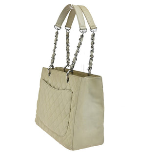Chanel Grand Shopping Tote Quilted Calfskin