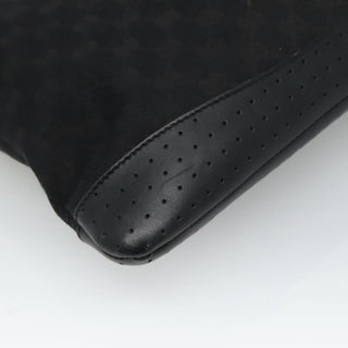 Gucci Zip Messenger Bag GG Canvas with Perforated Leather