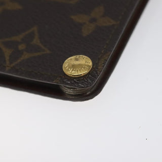 Louis Vuitton Porte Cartes Pression Card Case Monogram Canvas