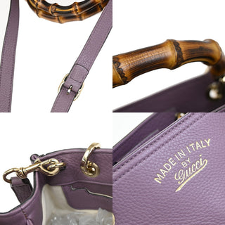 Gucci Bamboo Shopper Tote Leather