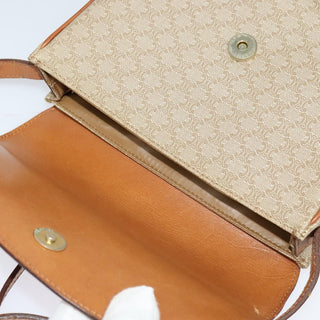 Celine Macadam Shoulder Bag PVC Leather