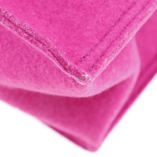 Saint Laurent Rive Gauche Tote Bag Felt and leather