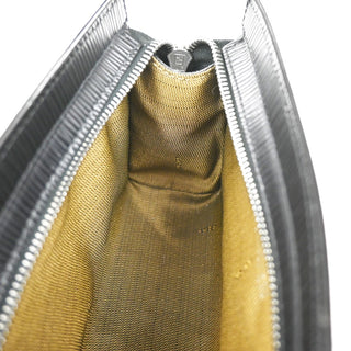 Fendi FENDI Logo Clutch Leather