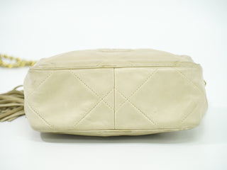 Chanel Vintage Timeless Camera Tassel Bag Lambskin