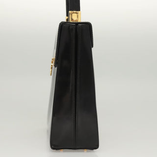 Salvatore Ferragamo Gancini Convertible Top Handle Bag Patent Leather