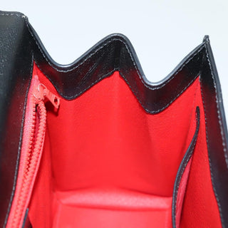 Celine Vintage Convertible Turnlock Top Handle Bag Leather