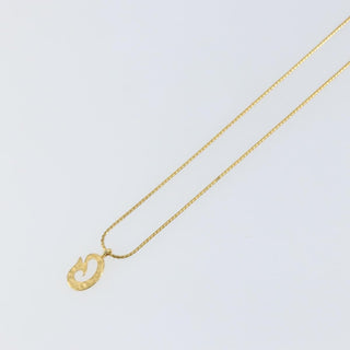 Givenchy Logo G Necklace Metal