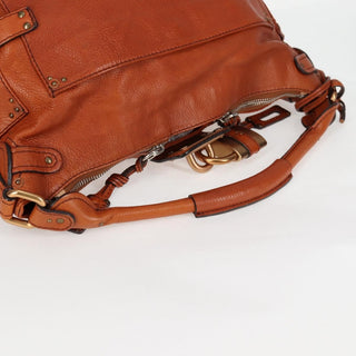 Chloe Paddington Lock Hobo Leather