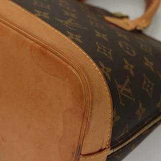 Louis Vuitton Alma Handbag Monogram Canvas