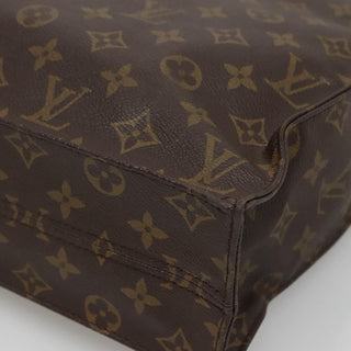 Louis Vuitton Sac Plat Bag Monogram Canvas