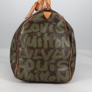 Louis Vuitton Keepall Bag Limited Edition Monogram Graffiti