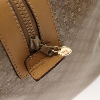 Celine Vintage Duffle Bag Macadam Coated Canvas