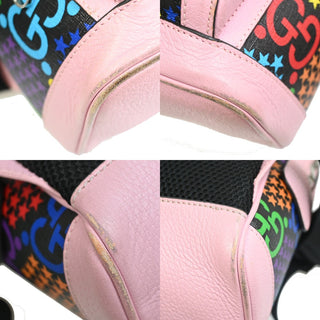 Gucci Zip Pocket Backpack Psychedelic Print GG Coated Canvas