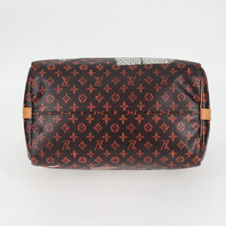 Louis Vuitton Speedy Bandouliere Bag Limited Edition Grace Coddington Catogram Canvas