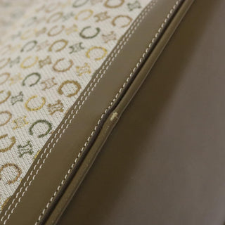 Celine Vintage Macadam Shoulder Bag Canvas