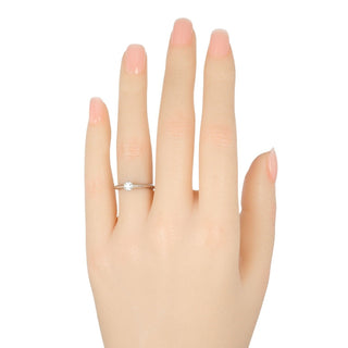 Tiffany & Co. Tiffany Setting Solitaire Ring Platinum with RBC Diamond F/VVS1