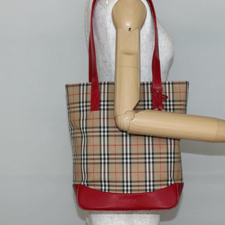 Burberry Nova Check Tote canvas check pattern