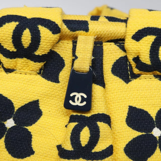 Chanel Vintage Frame Shoulder Bag Printed Canvas