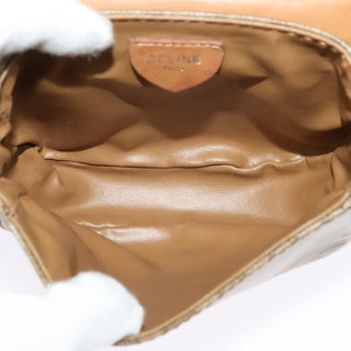 Celine Vintage Macadam Shoulder Bag Macadam Canva  Vinyl