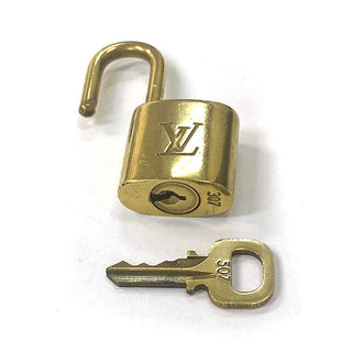 Louis Vuitton Cadenas Bag Charm Gold-plated