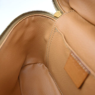 Celine Vintage Macadam Shoulder Bag Canvas