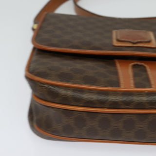 Celine Macadam Shoulder Bag PVC Leather