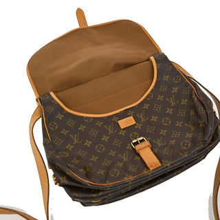 Louis Vuitton Saumur Handbag Monogram Canvas
