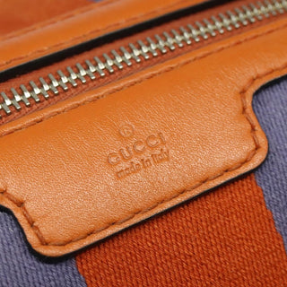 Gucci Vintage Web Boston Bag GG Canvas