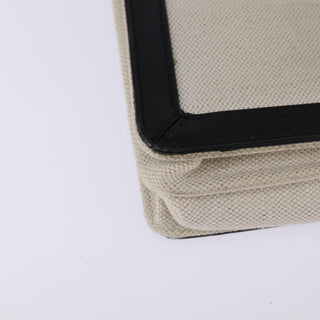 Balenciaga Navy Pochette Canvas and Leather