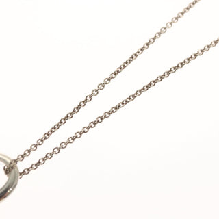 Tiffany & Co. Elsa Peretti Open Heart Pendant Necklace Sterling Silver