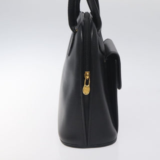 Celine Circle Logo Handbag Leather