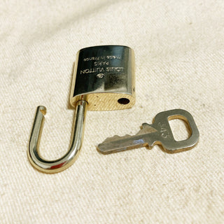 Louis Vuitton Cadenas Bag Charm Gold-plated