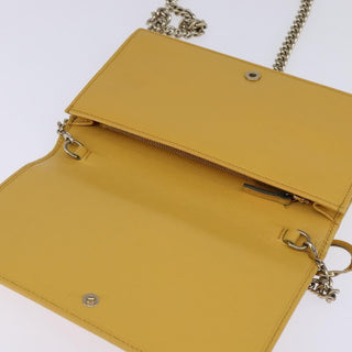 Gucci Betty Chain Wallet Leather